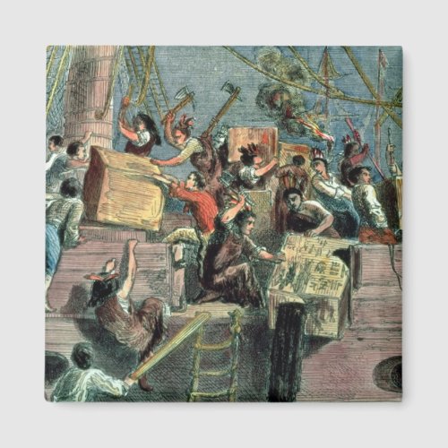 Boston Tea Party 16th December 1773 Magnet