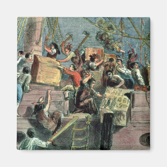 Boston Tea Party, 16th December 1773 Magnet (Front)