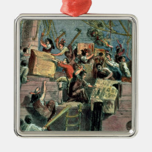 Boston Tea Party, 16th December 1773 Metal Ornament