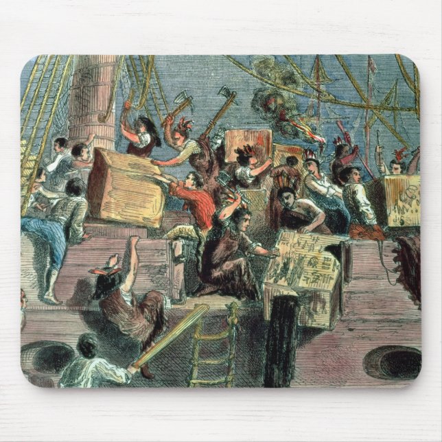 Boston Tea Party, 16th December 1773 Mouse Pad (Front)