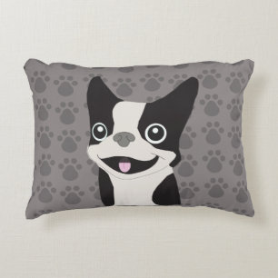 Boston Terrier Accent Pillow
