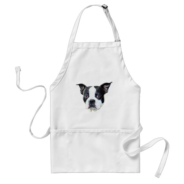 Boston Terrier Adult Apron (Front)