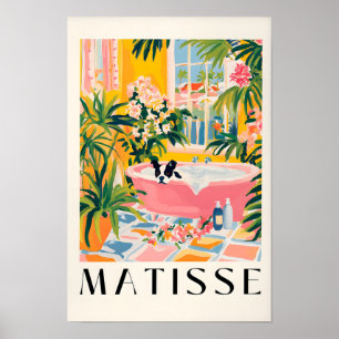 Boston Terrier Aesthetic Poster, Dog Print, Funny Poster