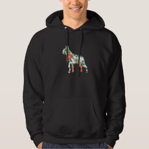 Boston Terrier Aloha Hawaiian Dog 1 Hoodie