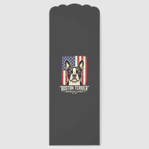 Boston Terrier American Classic Flag Bookmarks