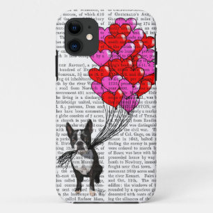 Boston Terrier And Balloons iPhone 11 Case