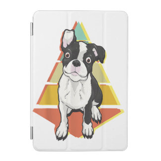 Boston Terrier And Fall Dog Owner Bicycle Thanksg iPad Mini Cover