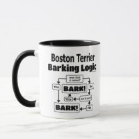 Boston Terrier Barking Logic