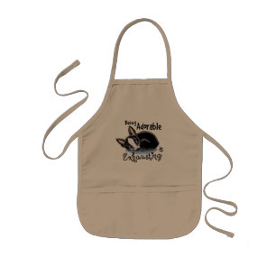 Boston Terrier Being Adorable Kids' Apron