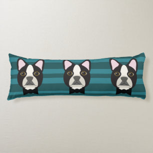 Boston Terrier Body Pillow