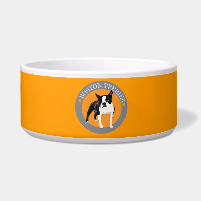 Boston Terrier Bowl (Front)