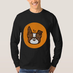 Boston Terrier  Brown     T-Shirt