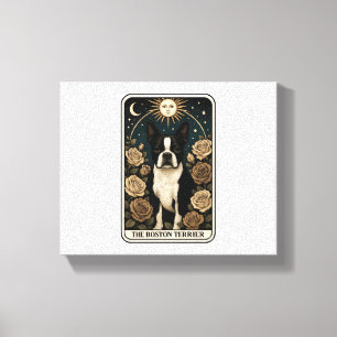Boston Terrier Canvas Print