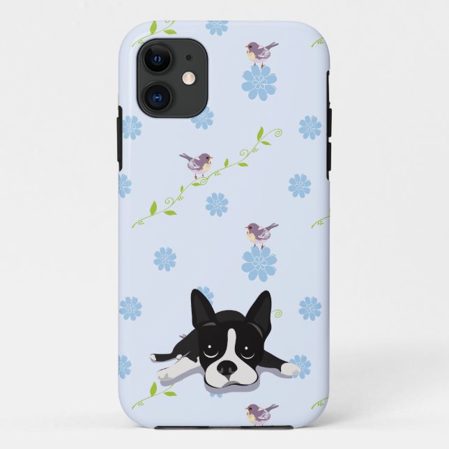 Boston Terrier Case-Mate iPhone Case (Back)