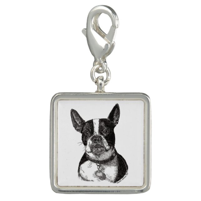 Boston Terrier Charm (Front)