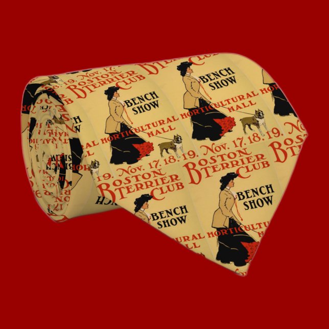 Boston Terrier Club Neck Tie (Creator Uploaded)