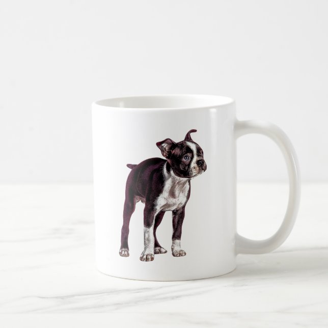 Boston Terrier Coffee Mug (Right)