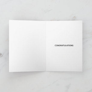 Boston Terrier Congratulations Greeting Card