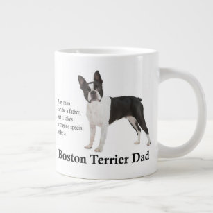 Boston Terrier Dad Jumbo Mug