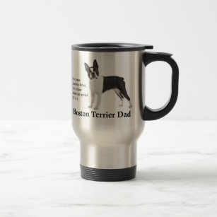 Boston Terrier Dad Travel Mug