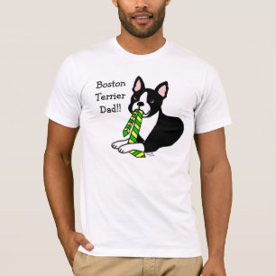 Boston Terrier Daddy with Tie 1 T-Shirt