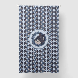 Boston Terrier Dog Animal Blackout Curtains