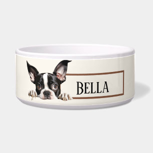 Boston Terrier Dog Bowl