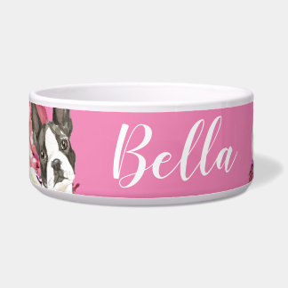 Boston Terrier Dog Bowl