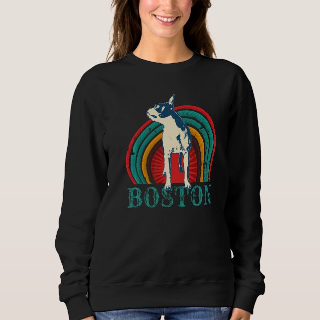 Boston Terrier Dog Breed  103 Sweatshirt (Front)