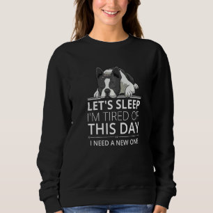 Boston Terrier Dog Breed  136 Sweatshirt