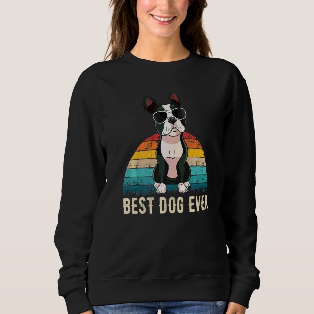Boston Terrier Dog Breed  19 Sweatshirt (Front)