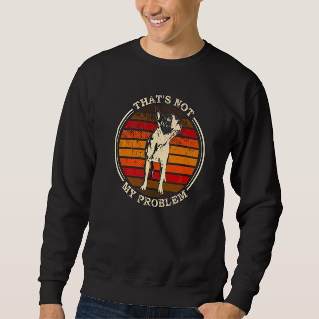 Boston Terrier Dog Breed  81 Sweatshirt (Front)