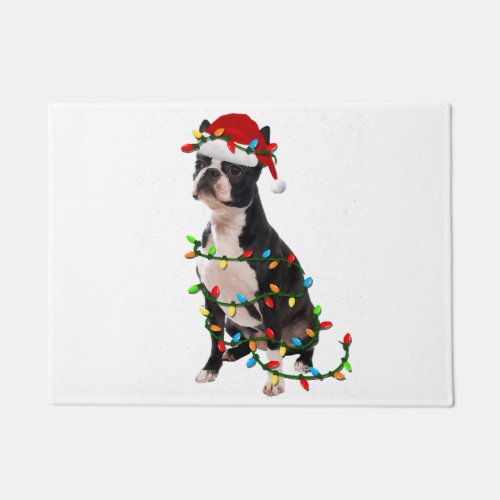 Boston Terrier Dog Doormat