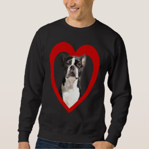 Boston Terrier Dog Heart Terrier Boston Terrie Sweatshirt
