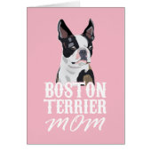 Boston Terrier Dog Mom (Front)