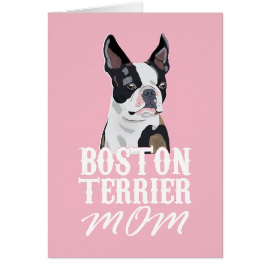 Boston Terrier Dog Mom (Front)
