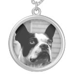 Boston Terrier Dog Necklace