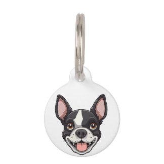 Boston Terrier Dog | Pet ID Tag