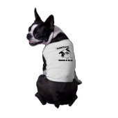 Boston Terrier dog t-shirt (Back)