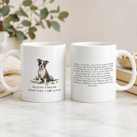 Boston Terrier Dog Watercolor Breed Quote