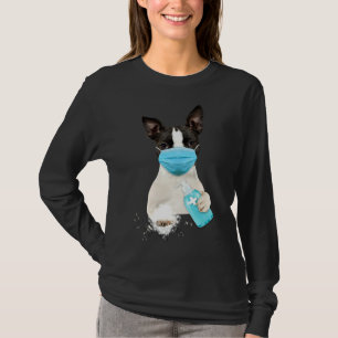 Boston Terrier Face Mask 105 T-Shirt