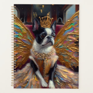 Boston Terrier Fairy Planner
