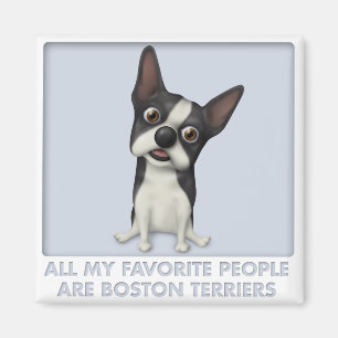 Boston Terrier Favorite Magnet