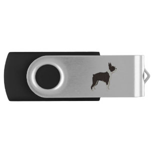 Boston Terrier Flash Drive
