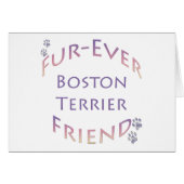 Boston Terrier Furever (Front Horizontal)