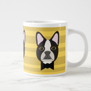 Boston Terrier Giant Coffee Mug