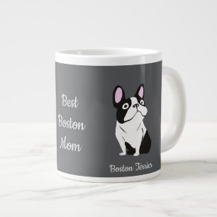 Boston terrier giant coffee mug