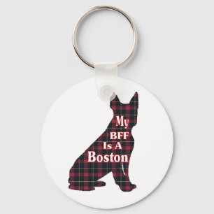 Boston Terrier Gifts Keychain