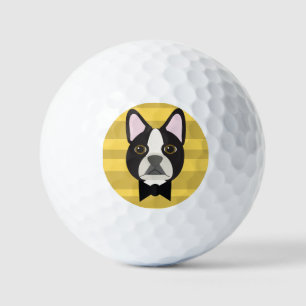 Boston Terrier Golf Balls