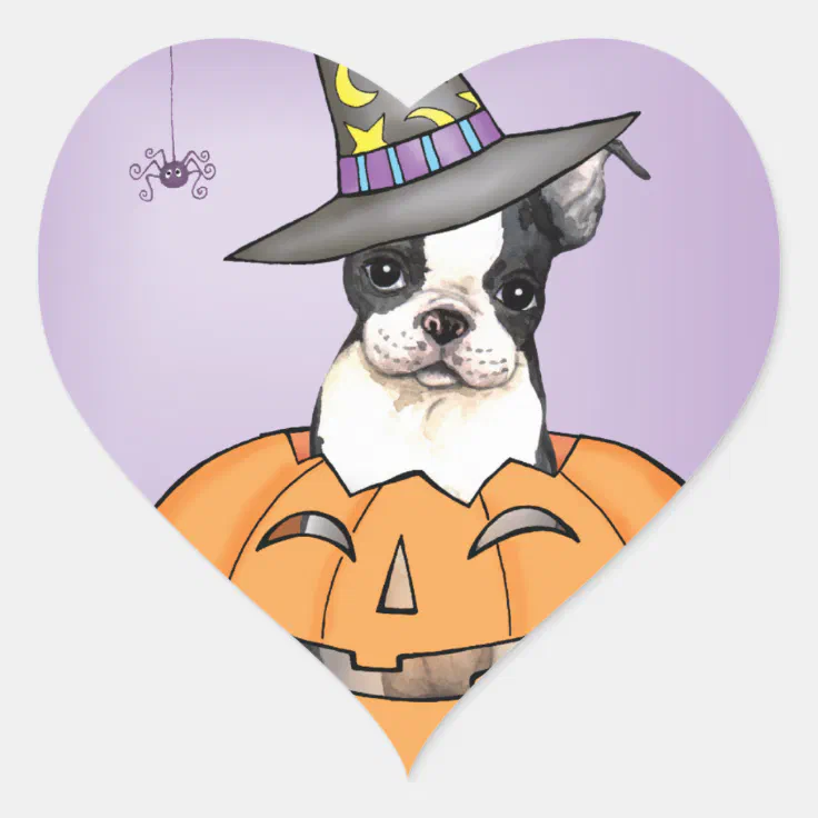 kids trick or treating clipart heart